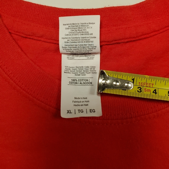 Rockets  Run as One T-shirt, 2019 playoff, red, size XL, cotton - Picture 6 of 10